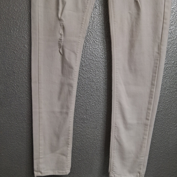 NWOT Just Black White Distressed Ankle Skinny Jean Size 29 - Picture 5 of 9